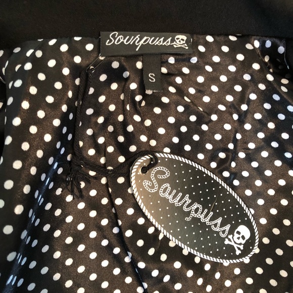 Black jacket (retro flared skirt) - Picture 5 of 5